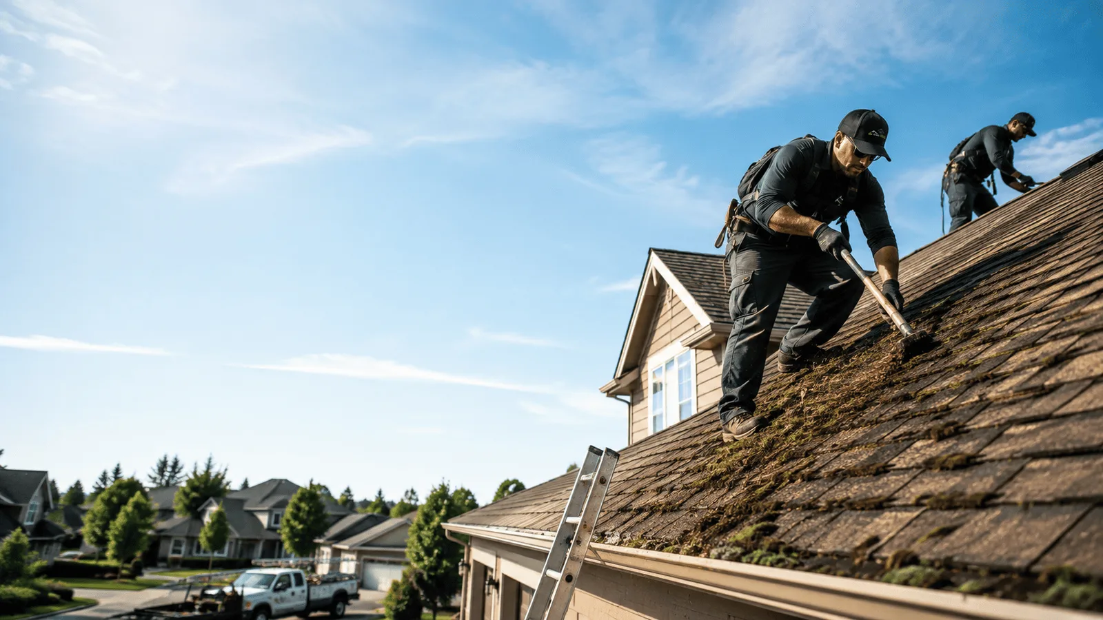 Roof Moss Removal in Yarmouth, ME near me